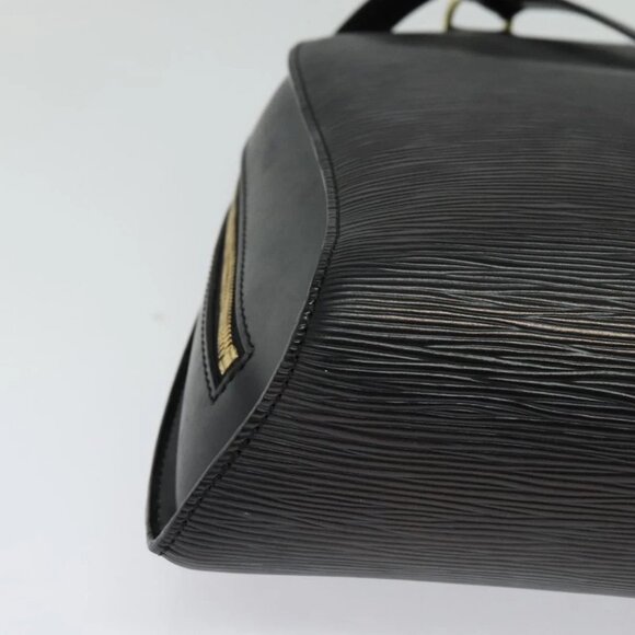 LOUIS VUITTON Epi Mabillon Backpack Black - Picture 9 of 16